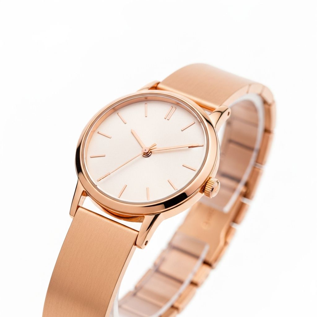 Rose Gold Saat